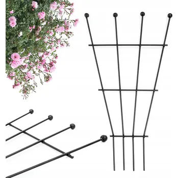 Obraz Kovová pergola Kapaga, popínavá mříž, 60 cm