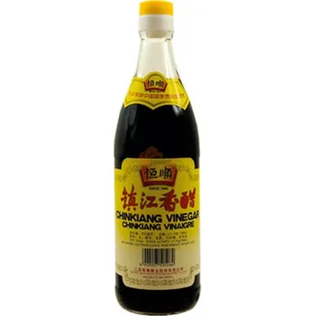Přisada na vaření a pečení Černý rýžový ocet Chinkiang 550ml Hengsung