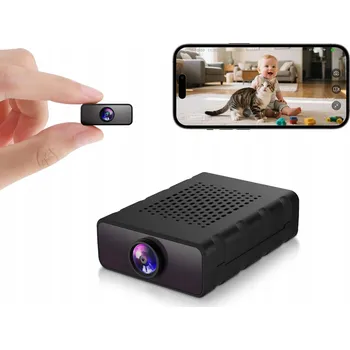 IP kamera MINI KAMERA MONITORUJÍCÍ HD 4K WIFI SMART IR SKRYTÁ DETEKCE POHYBU