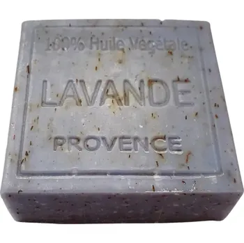 Mýdlo Maître Savonitto Přírodní řemeslné mýdlo Levandulový Peeling 100 g