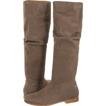 Dámské kozačky Maciejka dámské kozačky ke koleni, plochý podpatek, velikost 39