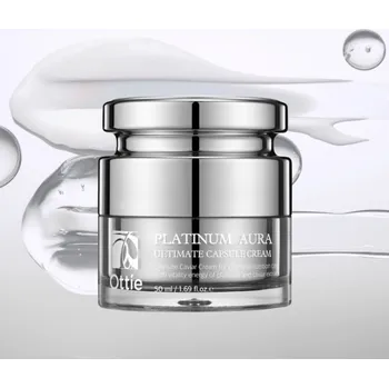OTTIE Platinum Aura Ultimate Capsule Cream - protivráskový krém s platinou, kaviárem a Q10, 50 ml