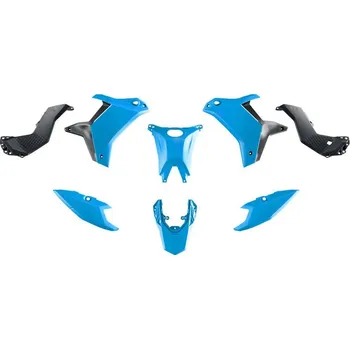 Auto-moto Sada plastů YAMAHA Tenere, RTECH (světle modrá-černá, 5 dílů)