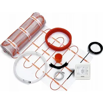 Topná rohož Thermoval Sada topné rohože, jednostranně napájená WT 2010 AL, 150 W/m2, 9,0 m2, regulátor TT 16, podlahové vytápění