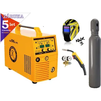 Svářečka Omicron OMI 196LS PFC + hořák + ventil + kukla + lahev, záruka 3+2 roky