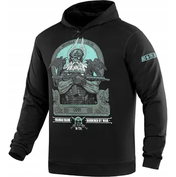 Pánská mikina M-Tac Mikina s kapucí Hoodie Odin Mystery Black S