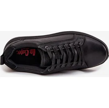 Sada pánského spodního prádla Pánské kožené tenisky Lee Cooper – černé Velikost: 43