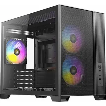 PC skříň Antec Počítačová skříň Flux M, černá, Micro-ATX ITX