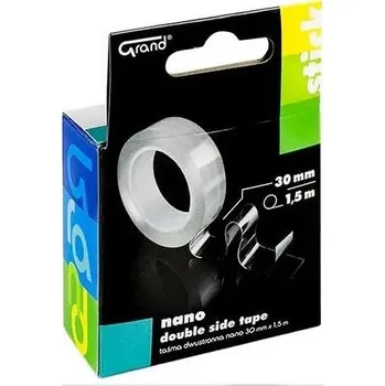 Lepicí páska Oboustranná Nano páska 30mm x 1,5m GRAND