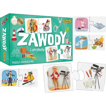 Puzzle Herní profese a atributy - Adamigo puzzle