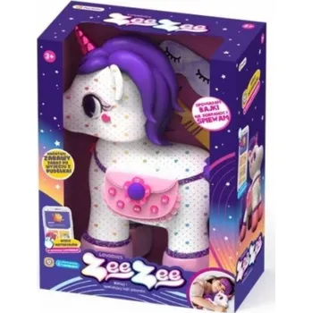 plyšák Dante Interaktivní plyšová hračka jednorožec Zeezee od Playshifu