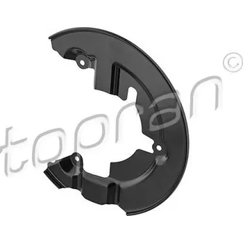 Brzdový systém Ochranný plech proti rozstřikování, brzdový kotouč TOPRAN 305 493