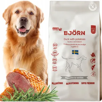 Krmivo pro psa Björn krmivo suchá kachna 5 kg