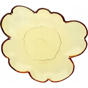 Talíř Dezertní talíř MARIMEKKO UNIKKO skleněný oranžový talířek 20 cm