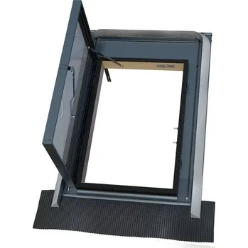 Okno Střešní výlez – WVD V3, 2sklo, dřevo, lem. EPDM, otevření L/P, 86×86