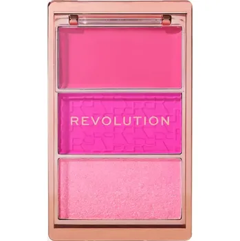 Make-up Makeup Revolution Paletka tvářenek Icon Hot Pink Flag