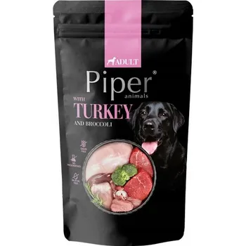 Krmivo pro psa Vlhké Krmivo pro psy Piper Animals s krůtím masem a brokolicí 150 g