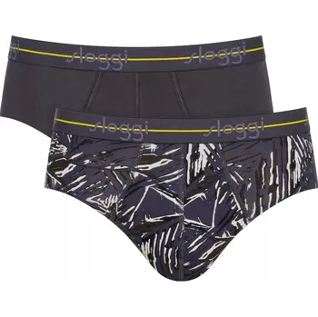 Souprava dámského spodního prádla Pánské slipy sloggi men Start Midi C2P box M032 Grey 7