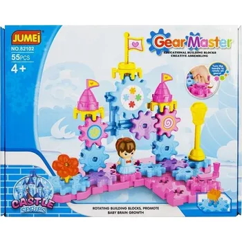 ostatní stavebnice Pohyblivé stavebnice Jumei 4+ ZÁMEK 55 dílků
