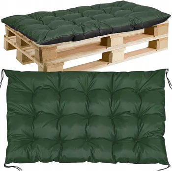 Podsedák POLŠTÁŘ NA ZAHRADNÍ PALETY 120 x 80 cm POLŠTÁŘE NA NÁBYTEK Z PALET VODĚODOLNÉ
