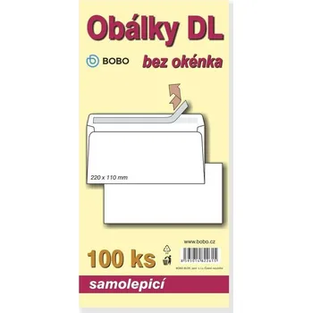 Obálka Obálky DL samolepicí (bal. 100ks)