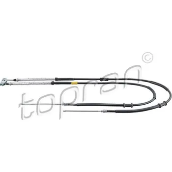 Lanko parkovací brzdy Tažné lanko, parkovací brzda TOPRAN 208 040
