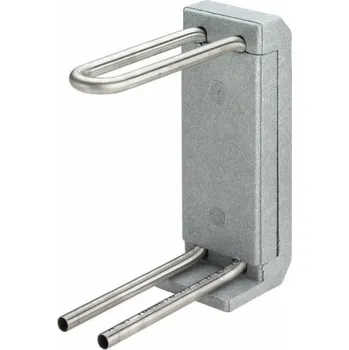 Fitinka Viega Připojovací blok radiátoru 15 x 255 nerezová ocel - nerezová / leštěná