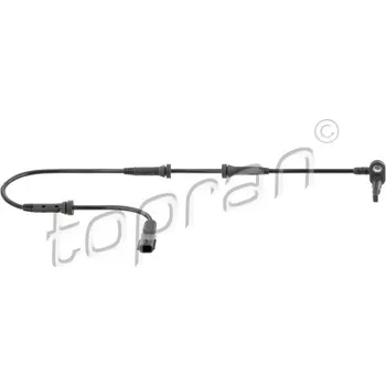 Přislušenství brzdového systému Snímač, počet otáček kol TOPRAN 701 945