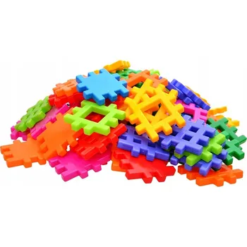 ostatní stavebnice STAVEBNÍ STAVEBNICE pro DĚTI 1+ 60 dílků CZAKO Adusie STAVEBNICE VAFLE