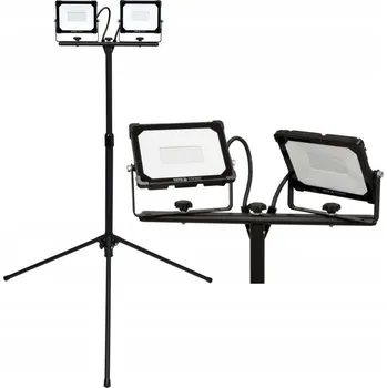 HALOGENOVÝ LED REFLEKTOR NA STATIVU 2x30W IP65 Yato