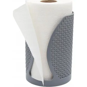 Zásobník na papírové ručníky STOJAN NA KUCHYŇSKÉ PAPÍROVÉ RUČNÍKY, PAPÍROVÝ STOJAN, ŠEDÝ