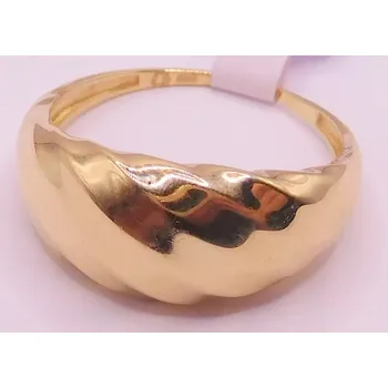 Prsten Klenoty Budín Dámský mohutný zlatý prsten 585/3,04gr vel. 61 HK1266 (Klenoty Budín Dámský mohutný zlatý prsten 585/3,04gr vel. 61 HK1266)