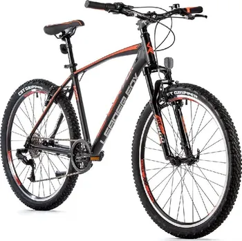 Dětské kolo Kolo LEADER FOX MXC 26 CHLAPECKÝ 26" ČERNÁ ORANŽOVÁ 2023 rám 16"