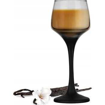 Sklenice Skleničky na likér, skleničky na likér, sklenice na vodku Glasmark Midnight black 75 Ml 1 ks