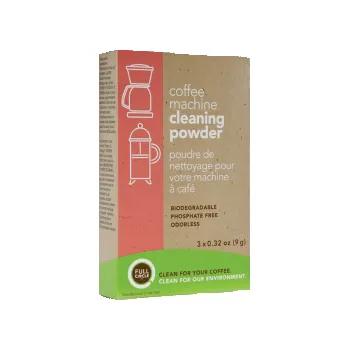 Příslušenství pro přípravu kávy Urnex Full Circle - prášek na čištění kávovarů - 3x9 g