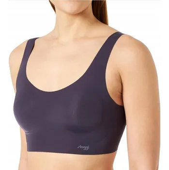 Podprsenka Sloggi fialová braletka, podprsenka, velikost XS