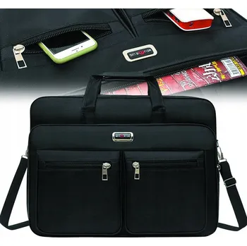 Pánská taška přes rameno VELKÁ do práce kabelka přes rameno pevná na notebook