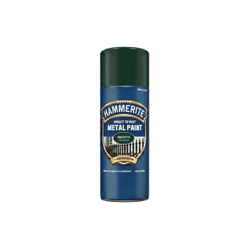 Barva ve spreji Hammerite sprej, Přímo na rez 400 ml tmavě zelený