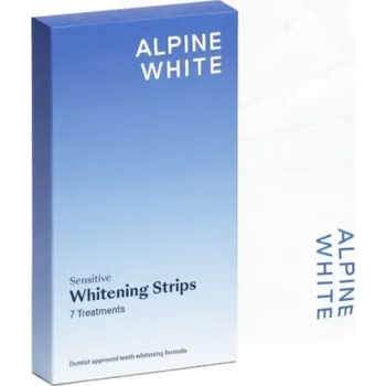 Přípravek na bělení zubů Beverly Hills Formula Alpine White Whitening Strips Sensitive bělicí pásky pro citlivé zuby 14 ks