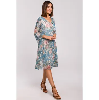 Dámské šaty Ležérní šifonové midi šaty Stylove , velikost XXL