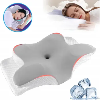 Polštář Ortopedický Polštář Pro Spaní NA ZÁDECH BŘICHU BOKU MEMORY 62x41x13/11