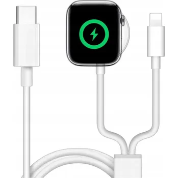 Magnetická nabíječka USB-C pro Apple iPhone, Watch 2 3 4 5 6 7 8 9 SE Ultra