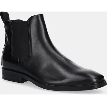 Pánské tenisky Kožené kotníkové boty Ecco Metro Milan Chelsea 523384.01001 černá 99X, EUR 45