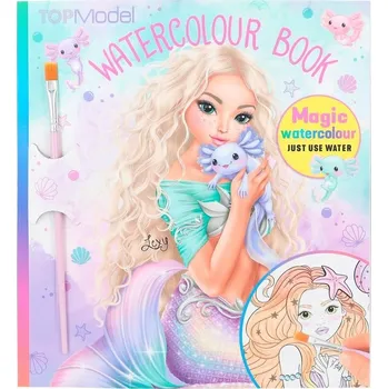 omalovánky TOP MODEL VODNÍ OMALOVÁNKA MOŘSKÁ PANNA 12414