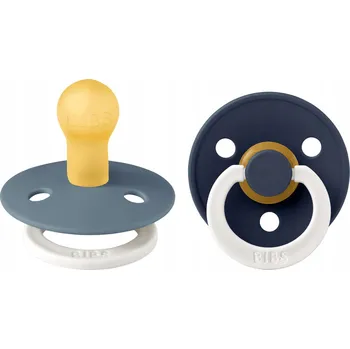 dudlíky Kulatý gumový Dudlík Bibs 0 +