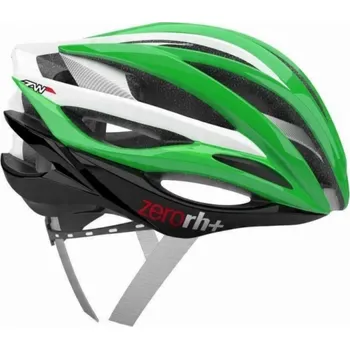 Sport RH+ Cyklistická helma ZeroZW Shiny Green-Leskle bílá - XS/M