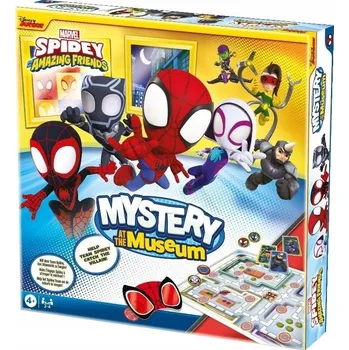 Desková hra Stolní hra Spiderman Spidey a super kamarádi: Záhada v muzeu (hra) Cartamundi