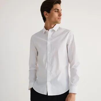 Pánská košile Reserved - Košile slim fit s vysokým podílem bavlny - bílá - 7940H-00P - 7940H-00P-L-2