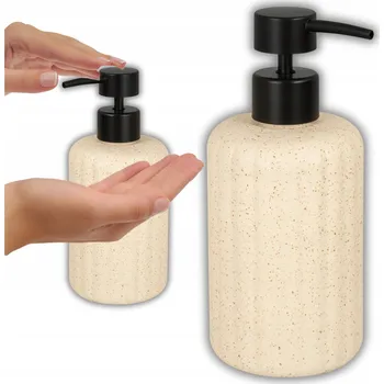 Dávkovač mýdla Ruční dávkovač mýdla stojící AWD Interior 450 ml béžový