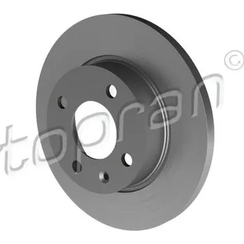 Brzdový systém Brzdový kotouč TOPRAN 110 641